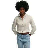 Superdry Premium Linen Slim Skjorte Med Lange Ermer