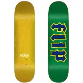 Flip Cancelled Green 8.125"x31.59" Skateboard Deck mønster