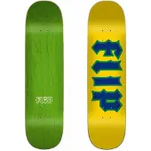 Flip Cancelled Yellow 8.4"x31.73" Skateboard Deck mønster