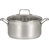 Scanpan 4,8 l/24 cm gryde m. låg - Impact