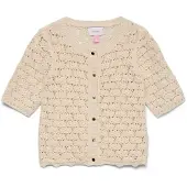 Vero moda Kora kortermet cardigan med knapper krem (146/152)