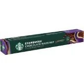 Starbucks | Sjokolade hasselnøtt - 10 kapsler til Nespresso