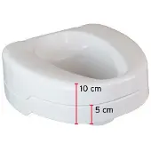 Helping Hand Ezy-Fit toalettforhøyer uten lokk, 5-10 cm
