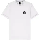 Armani Exchange for man. XM002455AF10358U0009 White slim-fit T-shirt (XXL), Casual, Cotton, Short sleeve