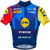 Santini Lidl Trek 2026 Kort Ermet Trøye
