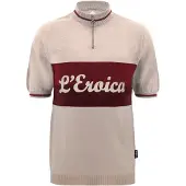 Santini Eroica Vino Kort Ermet Trøye
