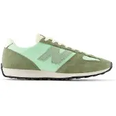 New Balance unisex. U471V1 471 green leather trainers (44), Flat, Suede, Laces, Casual