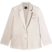 Armani Exchange for woman. XW001953AF21553U6223 Semi beige blazer (S), Casual, Classic, Polyester
