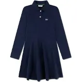 Lacoste 347067 Kjole Med Lange Ermer