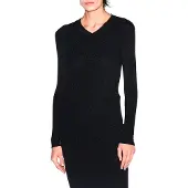 Armani Exchange for woman. XW001874AF11957MC005 Slim V Sweater (XL), Black, Casual, Classic, Viscose