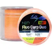 Carp Expert Neo Fluo Carp Duo Fiskesene Monofilament 600 M