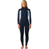 Rip Curl Trad 3/2 Mm Dame Våtdrakt I Neopren Med Lange Ermer Og Glidelås På Ryggen