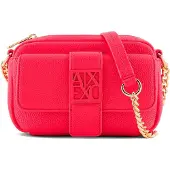 Armani Exchange for woman. XW000324AF11902U5051 Mini shoulder bag with pink logo (OSFA), Casual, Polyester