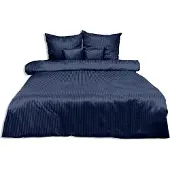 MULTITEX Damask sengetøy, 1 cm (160x200-1,70x80-2)