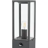 LINDBY veilampe Peldar, antrasitt/klar, 80 cm, sensor
