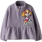 Name it Fleecejakke - NmfJadda - Lavender Grå/Paw Patrol - - 5 år (110) - Fleecejakke