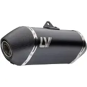 Leo Vince Lv-14 Black Edition Yamaha Xtz 690 19-22/xtz 690 Sp 21-22/xtz 700 23-25/xtz 700 D 23-24 Homologert Lyddemper