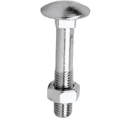 Cofan Din-603/934 M6x25 Mm Vognbolt Med Mutter 200 Enheter