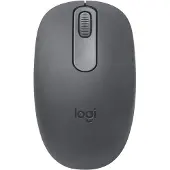 Logitech M196 (Graphite) - Mus - Optisk - 3 knapper - Grå
