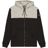 Quiksilver Keller Block Hettegenser med glidelås svart