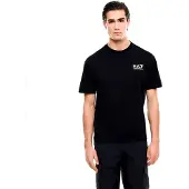 EA7 for man. 7M001402_AF22264 Graphic Series T-shirt black (XXL), Casual, Cotton, Short sleeve