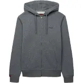 Superdry Essential Logo Genser Med Hel Glidelås