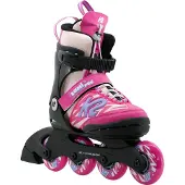 K2 Lumi Pro, Rulleskøyter, Junior, Pink/Blue