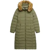 Superdry Faux Fur Fuji Longline Jakke