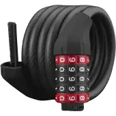 RockBros RKS507-1BK sykkellås med kombinasjon 1,8 m - svart