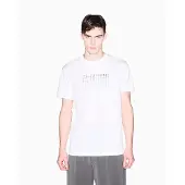 Armani Exchange for man. XM002519AF10334U0009 Slim Fit T-shirt (XL), White, Casual, Cotton, Short sleeve