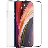 Muvit For Change Iphone 14 Plus Screen Protector+ Silicone Telefondeksel