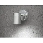 Konstsmide Modena utendørs vegglampe, enkeltlys, stålfarget