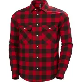 Helly Hansen Lokka Organic Flannel Skjorte Med Lange Ermer