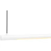 Loom Design LED-pendellampe Straw 150, hvit, aluminium
