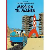 Cobolt Tintin: Oppdrag på månen – softcover | Hergé | Språk: Dansk