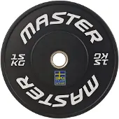 Master Fitness Bumpervekter Ski Svart