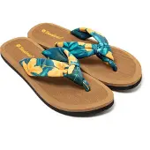 Brasileras Hibiscus Nudo Flip-flops