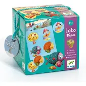 Djeco Loto-spill - 4 sesonger (16 stk.) (DJ08123)