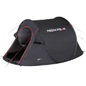 Joseph Joseph Vision 2, Camping, Tunell Telt, 1,86 kg, Sort