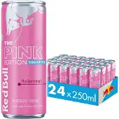 Red Bull 24 x Energidryck, 250 ml, Sockerfri pink Edition