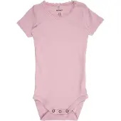 Name it Body k/e - Rib - Noos - NbfKab - Duftende Lilac - - 74 - Kortermet body
