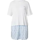 Tommy Hilfiger Uw0uw06328 Kort Ermet Pysjamas