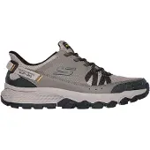 SKECHERS for man. 237634 Slip-ins Dynamite AT Escapar taupe slippers (44), Flat, Laces, Casual, Multisport