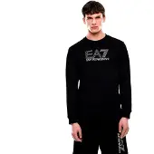 Emporio Armani for man. 7M001312_AF13512 Visibility Sweatshirt M Black (L), Casual, Sport, Cotton