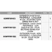 GARBOLINO Series 9007/9008 Forlengelse