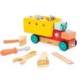 Janod Brico´kids Bygg-og-dra Lastebil