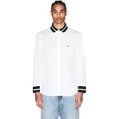 Armani Exchange for man. XM002267AF22640U0009 Polo shirt type white (XL), Casual, Cotton, Long sleeve