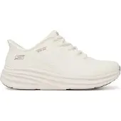 SKECHERS for woman. 117756 Slip-ins Sneakers: BOBS Skillz - Too Essential white (39), Flat, Laces, Casual