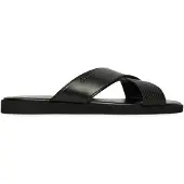 BOSS for man. 50563155 Flip flops with plain straps black (45), Flat, None, Casual
