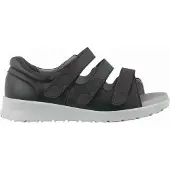 New Feet damesandal med hælkappe - Svart - Sandaler